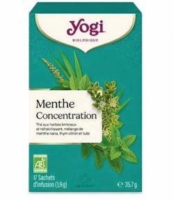 Menthe concentration BIO, 17&nbsp;sachets